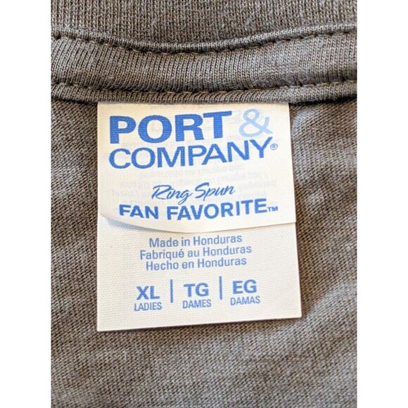 Pickleball Its Kind Of A Big Dill T Shirt Womens XL Olive Green Graphic Tee - Picture 5 of 6
